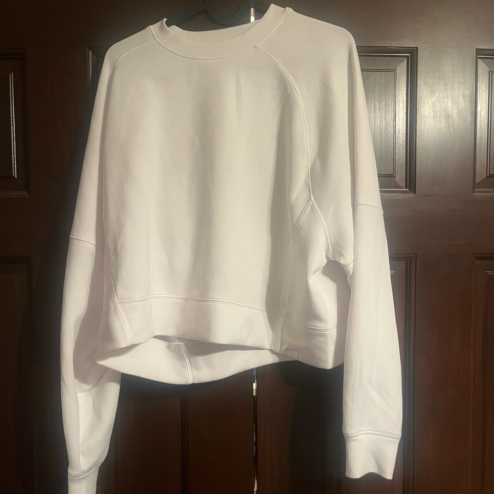 Gilly hicks white crewneck sweatshirt